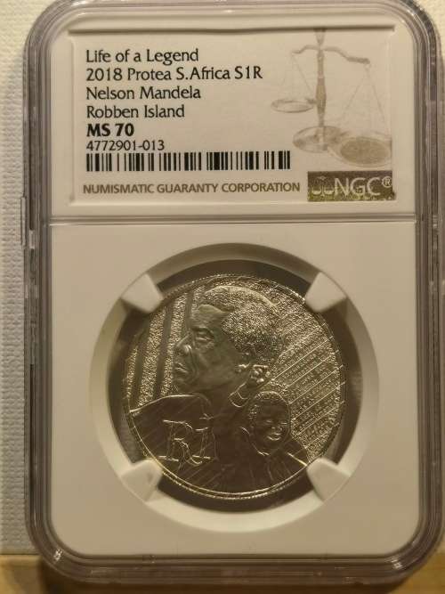 !!!!!!!!  R1 START  !!!!!!! R1 - 2018 ROBBEN ISLA - MS70 BY NGC (only 23 in this grade)